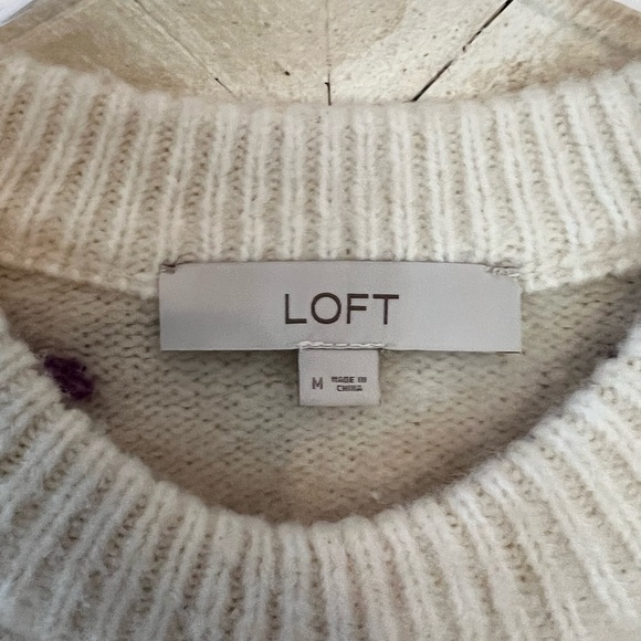 Ann Taylor LOFT Bobble Chunky Sweater Women’s Size M - Picture 5 of 5